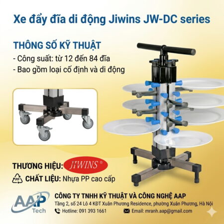 Xe đẩy đĩa di động Jiwins JW-DC series